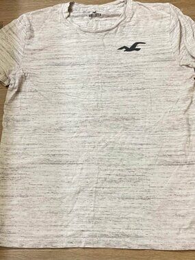 Hollister California Men’s Graphic T-Shirt Small Heather Gray 18x24 No Tag